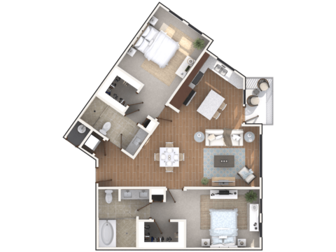 B2D floor plan